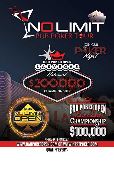 Bar poker open east coast beach